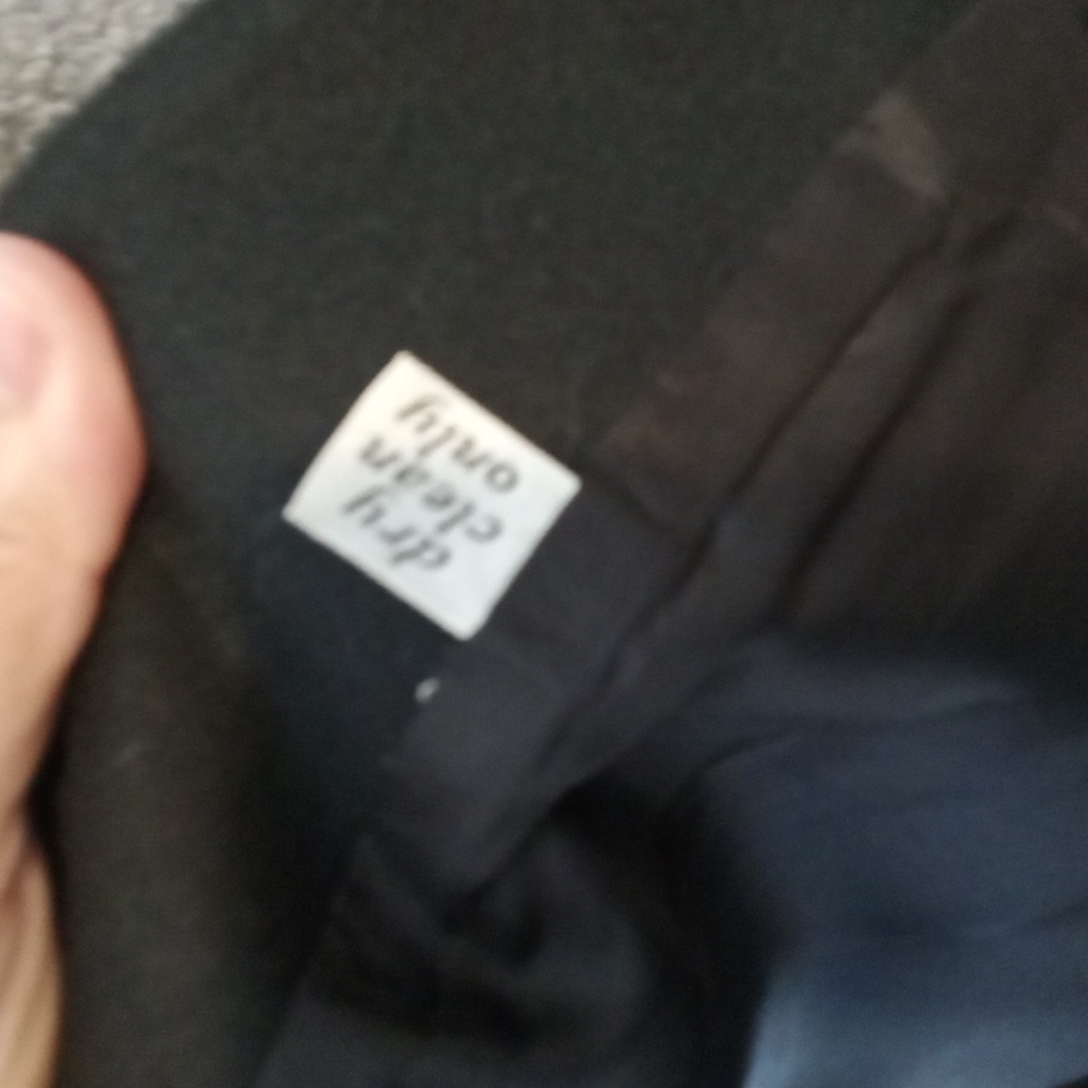 Pendleton Wool Black Jacket Vintage Double Button… - image 6